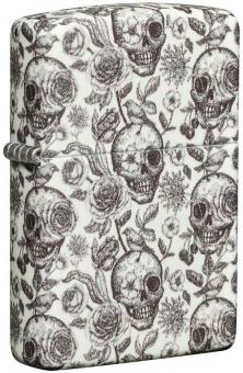 Öngyújtó Zippo Skeleton Design Glow in The Dark 49458