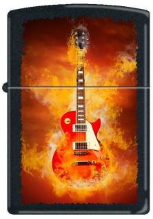 Öngyújtó Zippo Flaming Guitar 0232