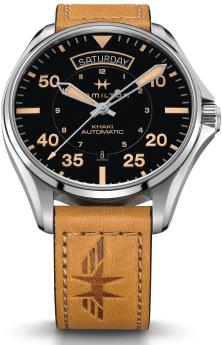 Karóra Hamilton Khaki Aviation Day Date Auto H64645531