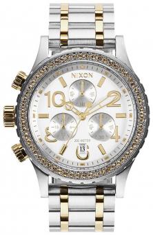 Karóra Nixon 38-20 Chrono Silver Gold A404 1921