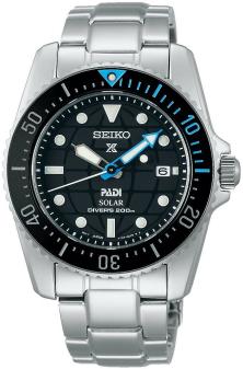 Karóra Seiko SNE575P1 Prospex Compact Solar Scuba Diver PADI Special Edition