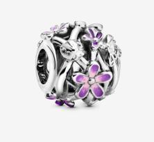 Gyöngy Pandora Openwork Purple Daisy 798772C02