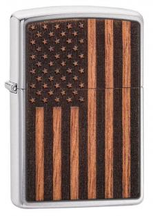 Öngyújtó Zippo Woodchuck American Flag 29966