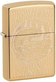 Öngyújtó Zippo Fisherman Brass 49610