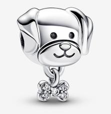 Gyöngy Pandora Pet Dog & Bone 792254C01