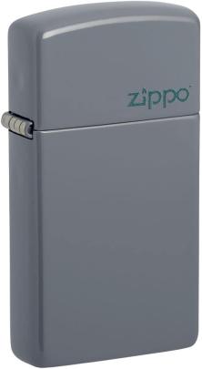 Öngyújtó Zippo Slim Flat Grey Zippo Logo 49527ZL