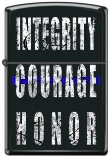 Öngyújtó Zippo Integrity Courage Honor 4954