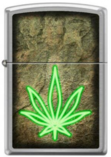 Öngyújtó Zippo Neon Cannabis Leaf 4341