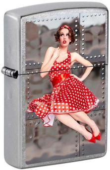 Öngyújtó Zippo Pin Up Girl Polka Dot 3628