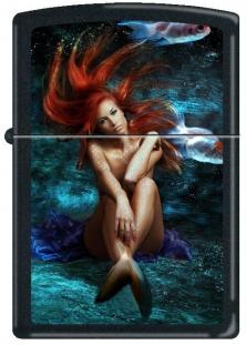 Öngyújtó Zippo Red Haired Mermaid 0251