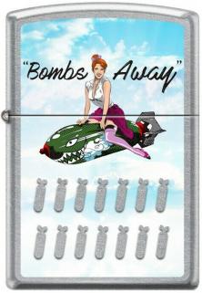 Öngyújtó Zippo Bombs Away Noseart Pinup 5764