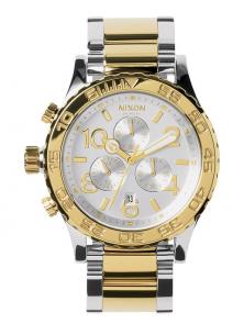 Karóra Nixon 42-20 Chrono Silver/Champagne/Gold A037 1431