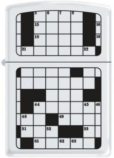 Öngyújtó Zippo Crossword Puzzle 9205