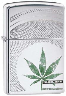 Öngyújtó Zippo Sublime Cannabis Leaf 49016