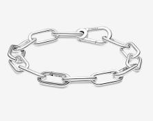 Acél karkötő Pandora ME Silver 599588C00-3