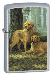 Öngyújtó Zippo LP - Two Golden Retrievers 20259