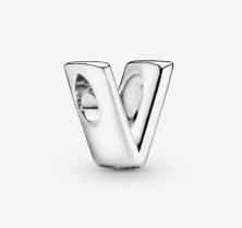 Gyöngy Letter V Alphabet Charm 797476