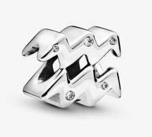 Gyöngy Pandora Sparkling Aquarius Zodiac 798415C01