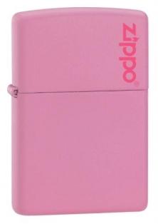Öngyújtó Zippo Pink Matte W/Logo 238ZL