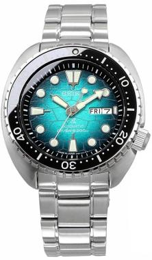 Karóra Seiko SRPH57J Prospex Green King Turtle Shell U.S. Special Edition Oceanic Society 