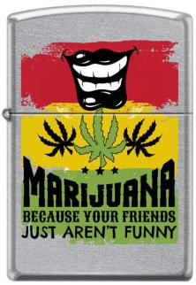Öngyújtó Zippo Marijuana Mouth 7797