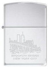 Öngyújtó Zippo Brooklyn Bridge WTC Towers 2274