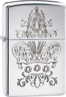 Öngyújtó Zippo Crown Fleur De Lis 28805