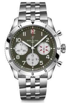 Karóra Breitling Classic AVI Chronograph 42 Curtiss Warhawk A233802A1L1A1