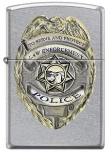 Öngyújtó Zippo Police Badge 3003