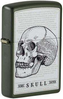 Öngyújtó Zippo Skull Design 49602 