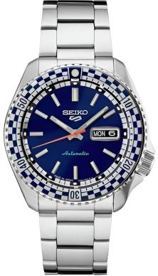 Karóra Seiko SRPK65J1 5 Sports Automatic Checker Flag Special Edition