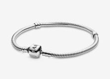 Acél karkötő Pandora Moments Barrel 590702HV-17