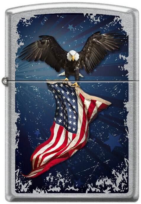 Öngyújtó Zippo Eagle US Flag 7499