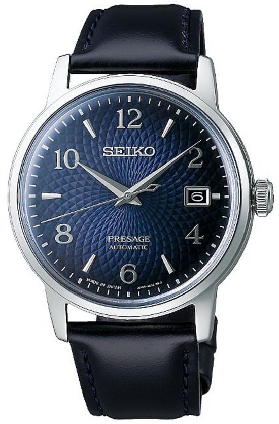 Karóra Seiko SRPE43J1 Presage Automatic Cocktail Time Old Clock