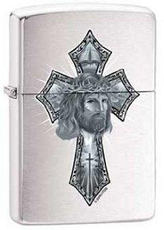 Öngyújtó Zippo Jesus Cross 0419