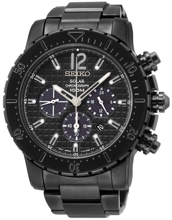 Karóra Seiko Solar SSC225P1 Chrono