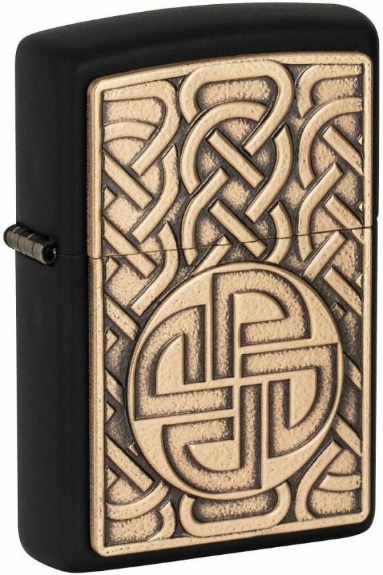 Öngyújtó Zippo Norse Antique Brass Emblem 49538
