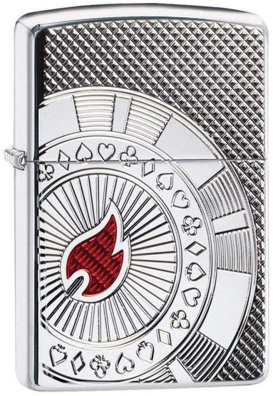 Öngyújtó Zippo Poker Chip Design 49058