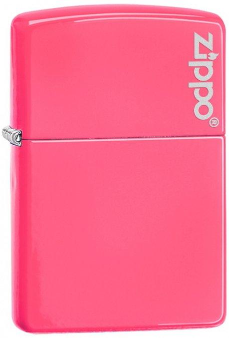 Öngyújtó Zippo Logo Pink 26744