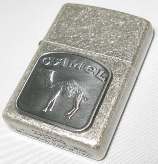 Öngyújtó Zippo Camel Antique Silver Plate