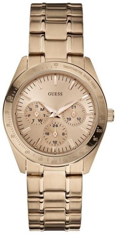 Karóra Guess Feminine Dress Rose Gold U13623L1