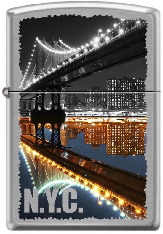 Öngyújtó Zippo New York City Manhattan Bridge 7841