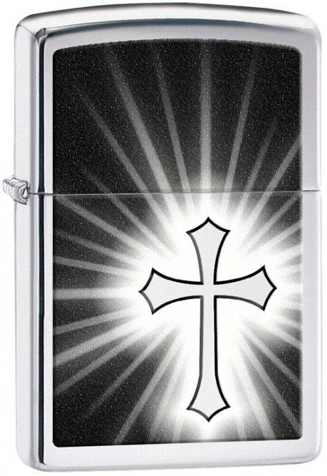 Öngyújtó Zippo Reflective Cross 22981