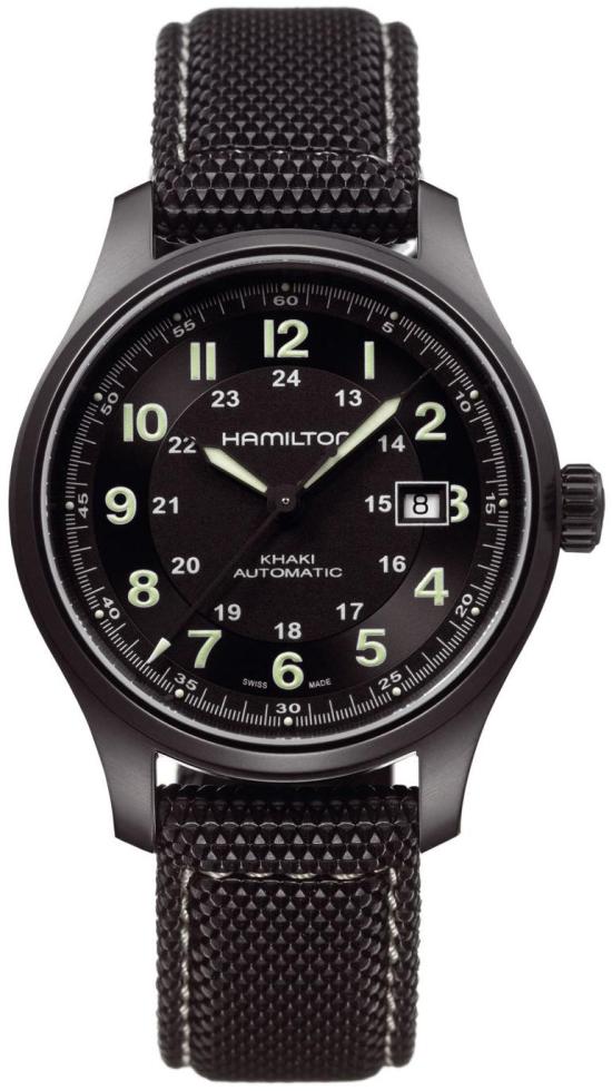 Karóra Hamilton Field Titanium Auto H70575733 