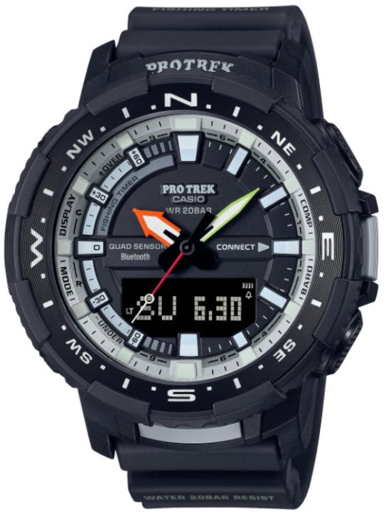 Karóra Casio PRT-B70BE-1 Pro Trek Night Fishing Edition