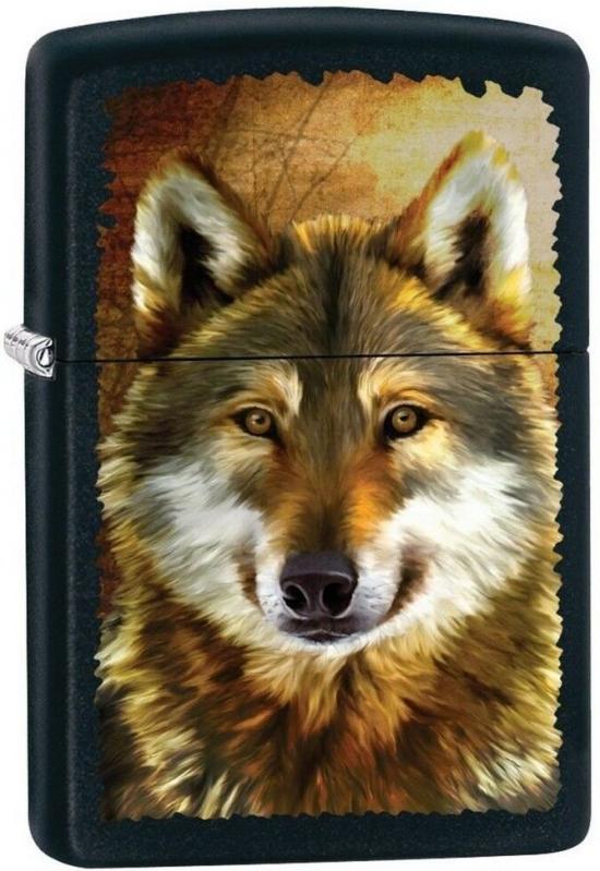 Öngyújtó Zippo Painted Wolf 0918