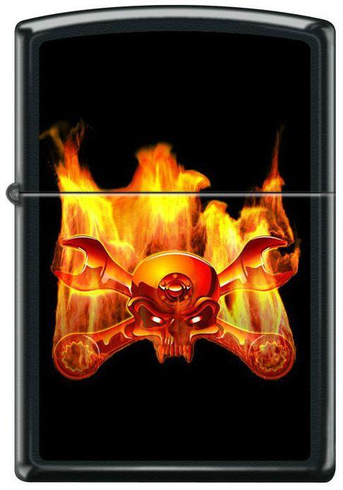 Öngyújtó Zippo Metal Jolly Roger 6118