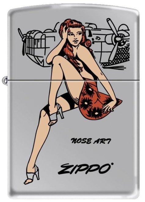 Öngyújtó Zippo Nose Art Pin-Up Girl 6883