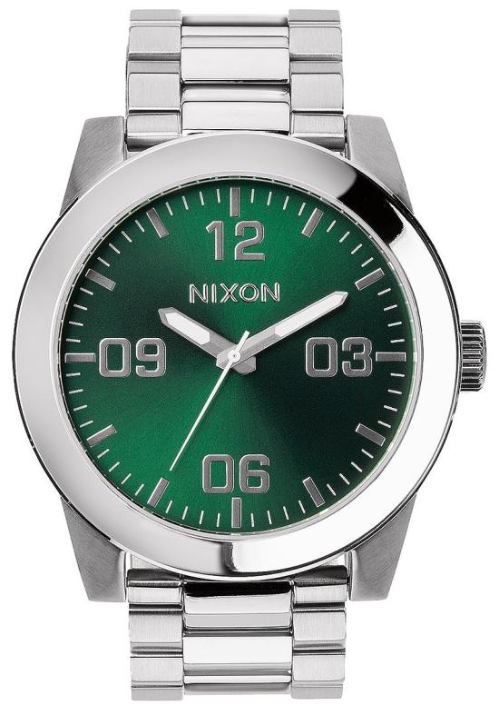 Karóra Nixon Corporal SS Green Sunray A346 1696