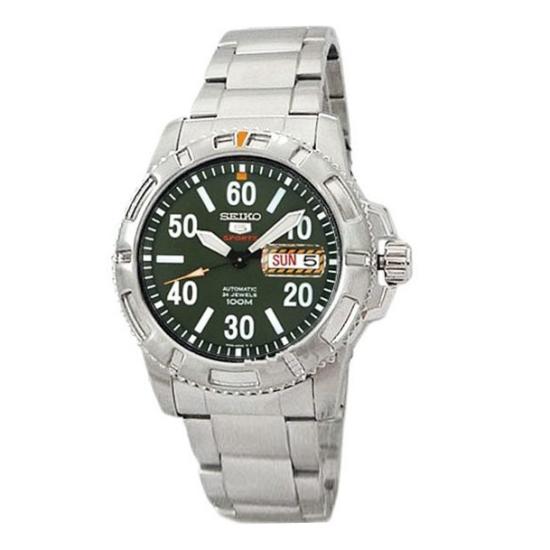 Karóra Seiko SRP215K1 5 Sports Military Automatic